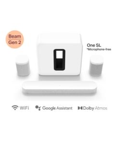 Sistema Sonos 5.1 con Beam, Sub y One SL